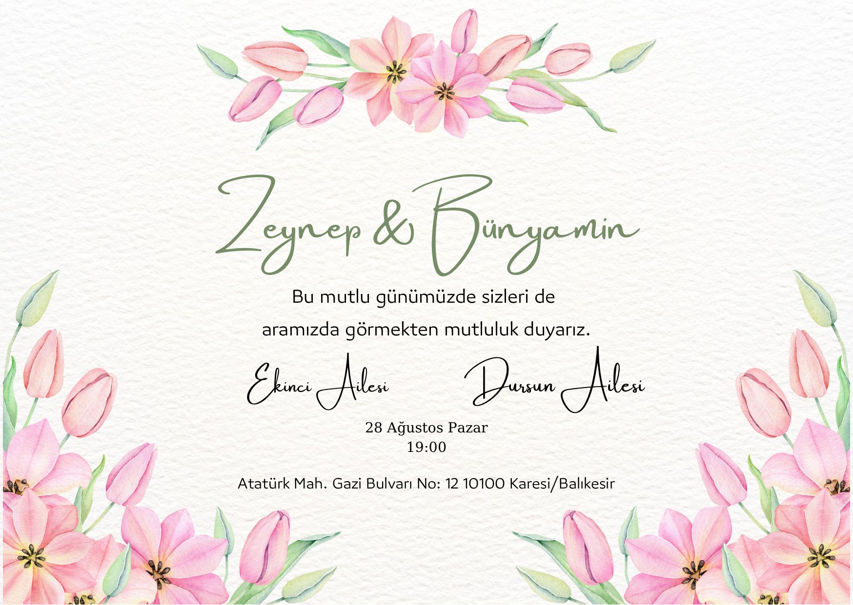 Zeynep & Bünyamin Düğün